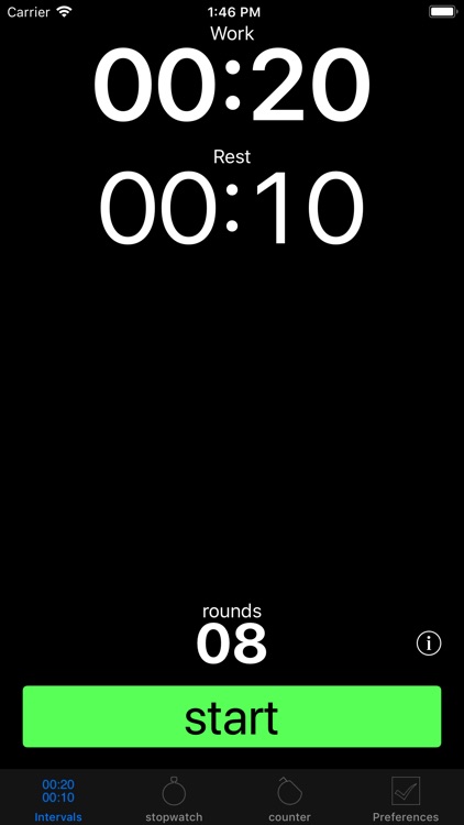 Strengthiness Interval Timer