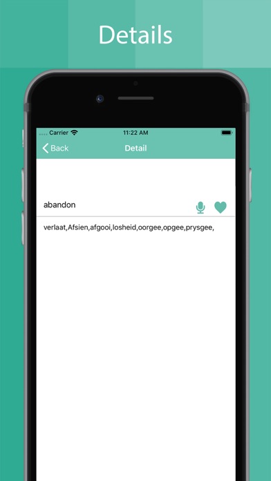 Screenshot #3 pour Afrikaans Dictionary Offline