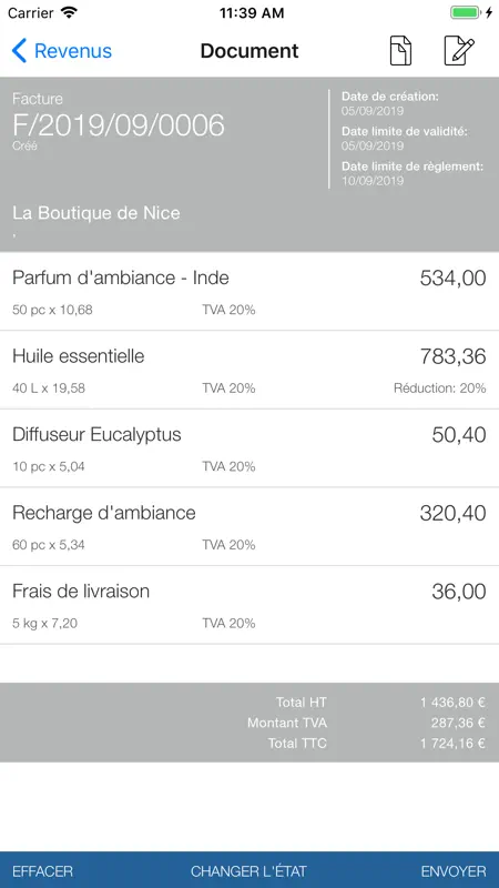 VosFactures screenshot 4 of 4