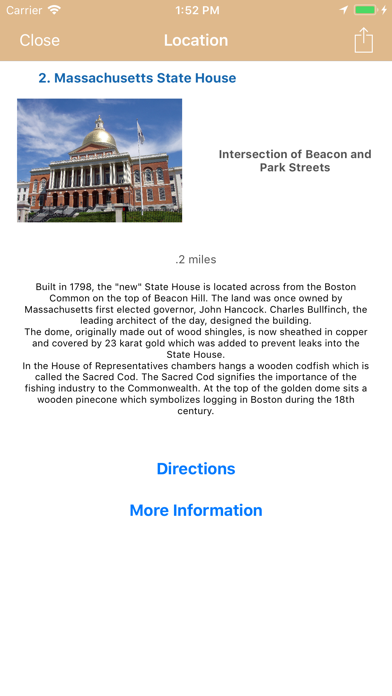 Screenshot #3 pour Freedom Trail - Boston