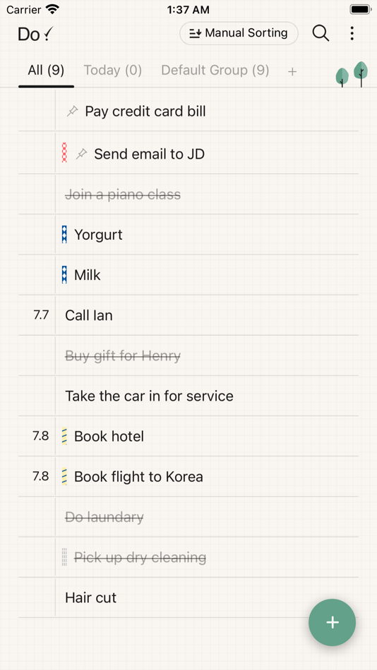 #3. Do! Spring Pink - To Do List (iOS) Podle: SIMPLERION Co., Ltd