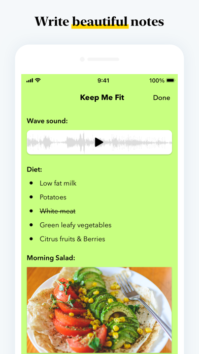 Notebook - Take notes with AI Screenshot