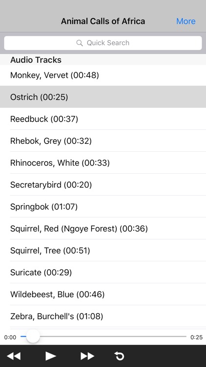 Animal Calls of Africa