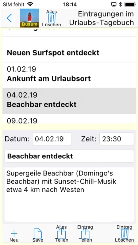 Büsum Urlaubs App screenshot 9 of 10