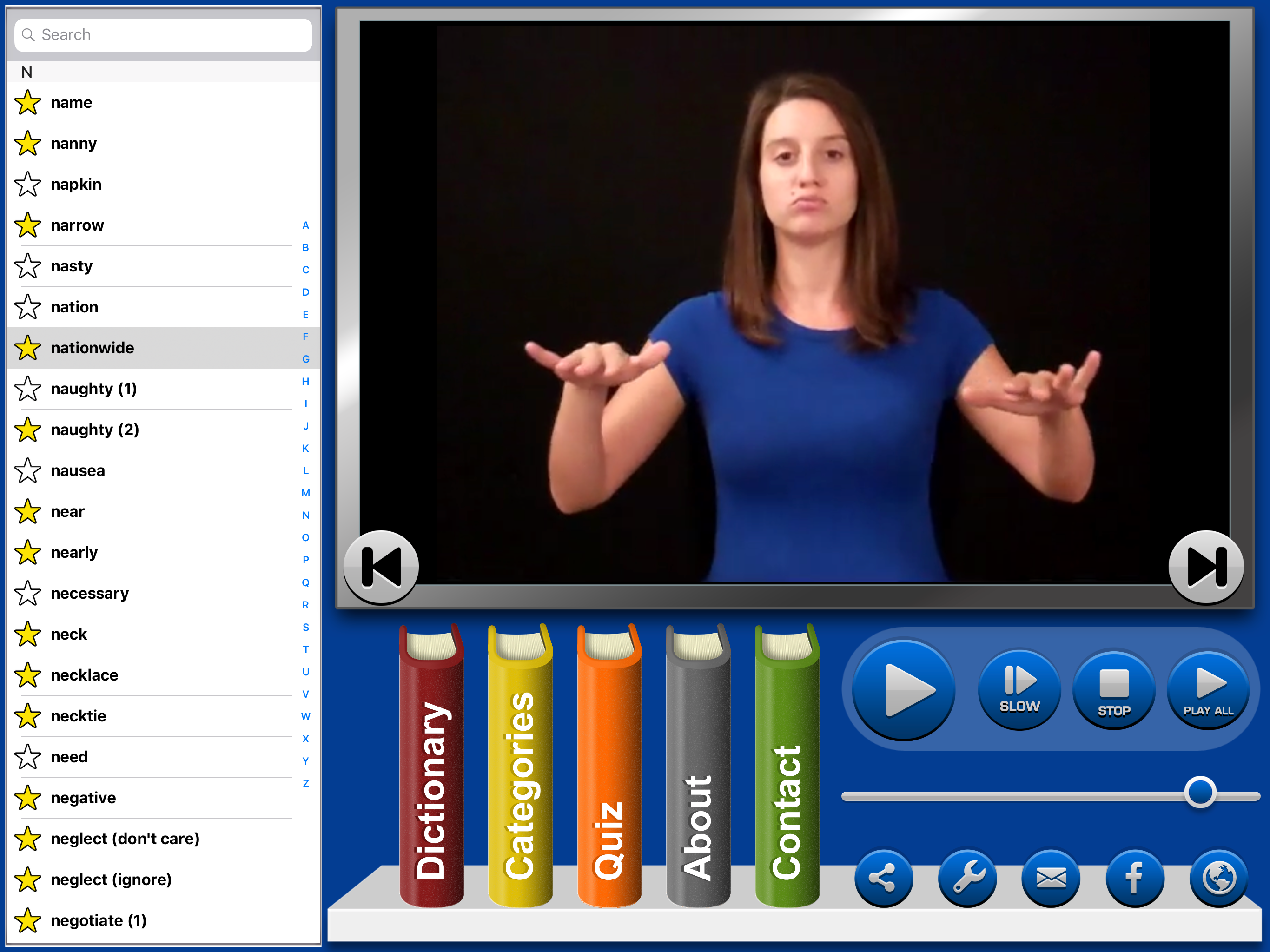 ASL Dictionary Sign Language