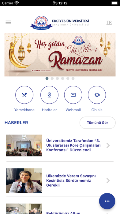 Erü Mobil Screenshot