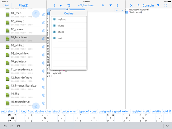 Screenshot #5 pour C/C++ LLVM Clang