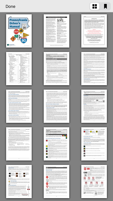 Pennsylvania DMV Test Prep iPhone screenshot 9 - Education app