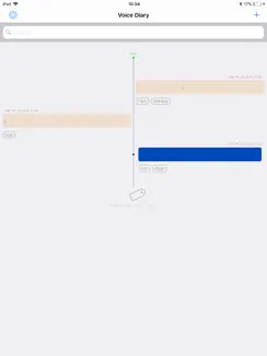 Voice Diary - Audio Transcribe iPad image 1
