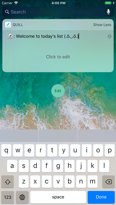Quill - Todo list app screenshot 2