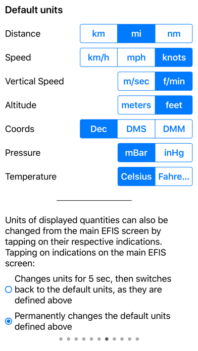 A-EFIS Black and White Screenshot