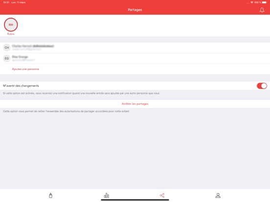 Screenshot #6 pour Bib+ Biberon & Allaitement
