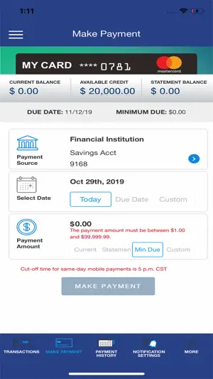 ForteraCU Cards screenshot 3