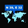 GPS Coordinates Locator Map icon