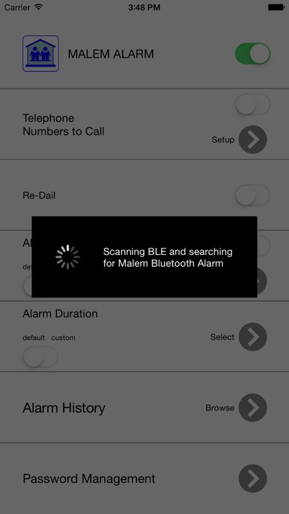 Malem Alarm BLE Version