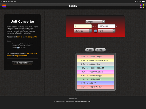 Screenshot #4 pour Units App