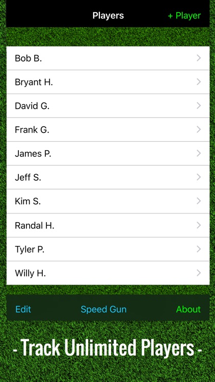 Baseball Stats Tracker Touch screenshot-3