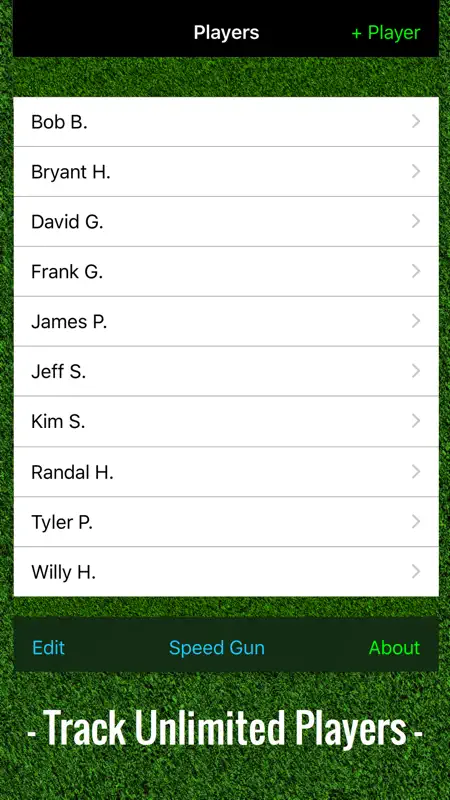 Baseball Stats Tracker Touch screenshot 4 of 6