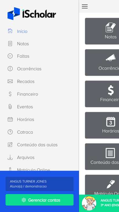 Agenda iScholar Screenshot