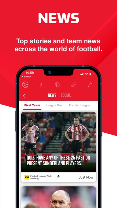 Roker Roar - Live Scores Screenshot