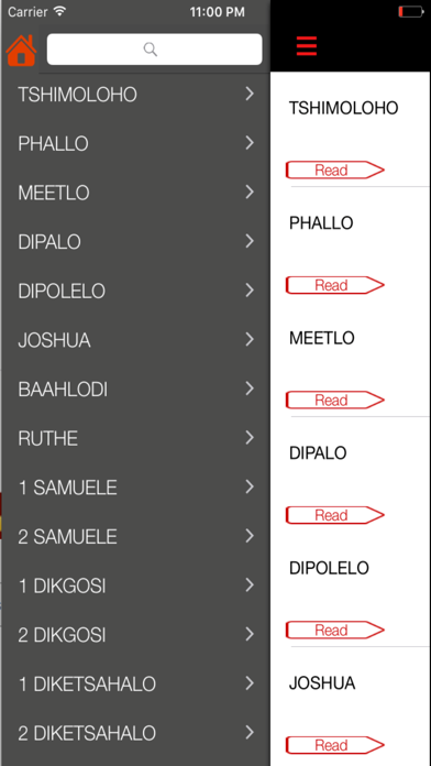 Sesotho Bible iPhone screenshot 4