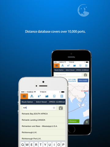 McDistance iPad screenshot 1 - Business app