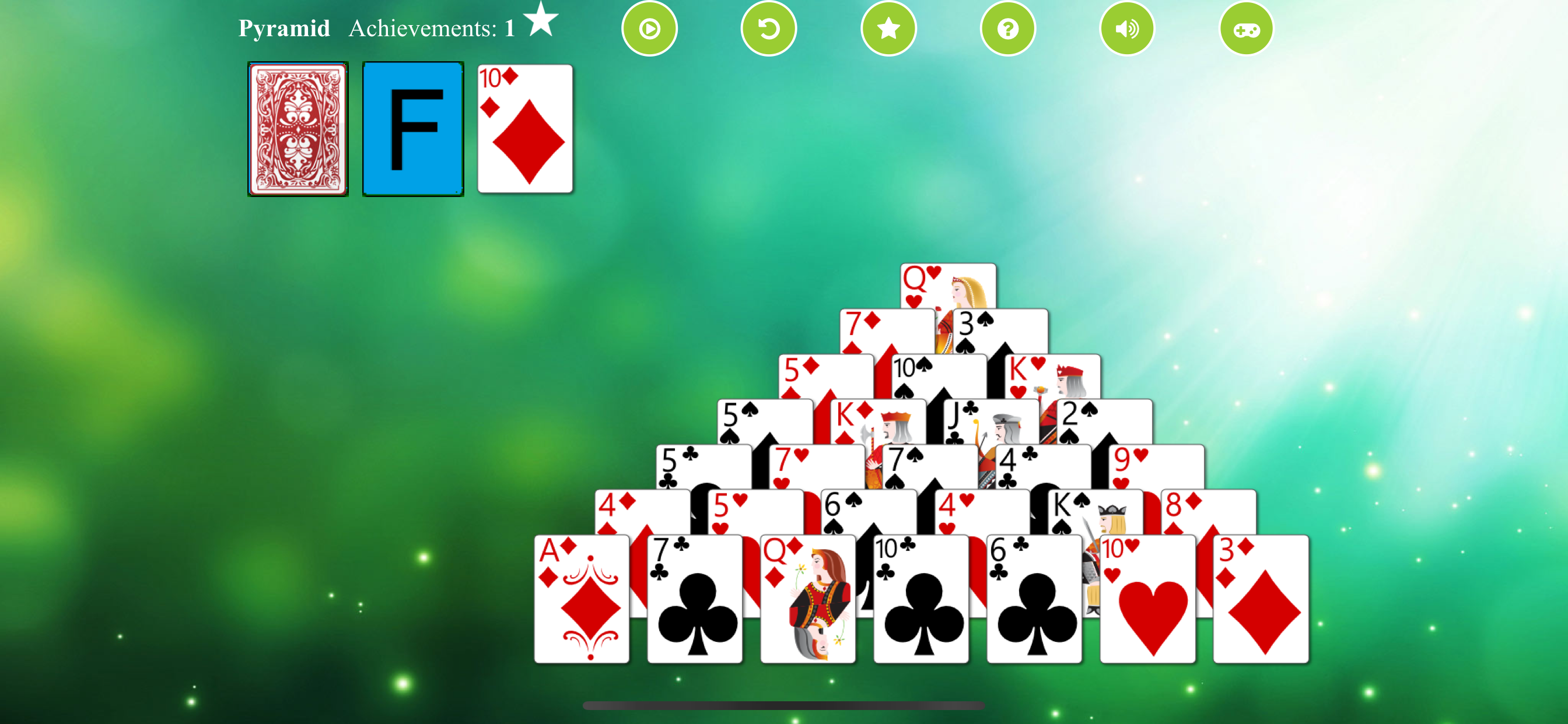 Pyramid Solitaire X screenshot 4