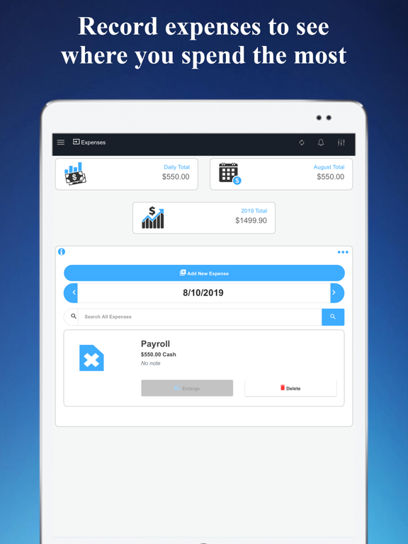 M&M POS - Payments For Stripe iPad screenshot 3 - Business app