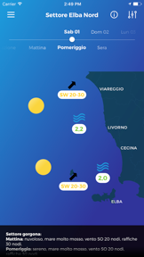 LaMMA Meteo screenshot