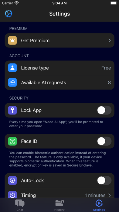 AI Chat - Need AI Screenshot