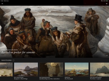 SC Nordnorsk Kunstmuseum iPad screenshot
