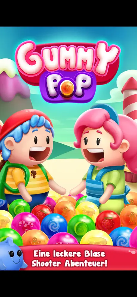 Gummy Pop Bubble Shooter Drop