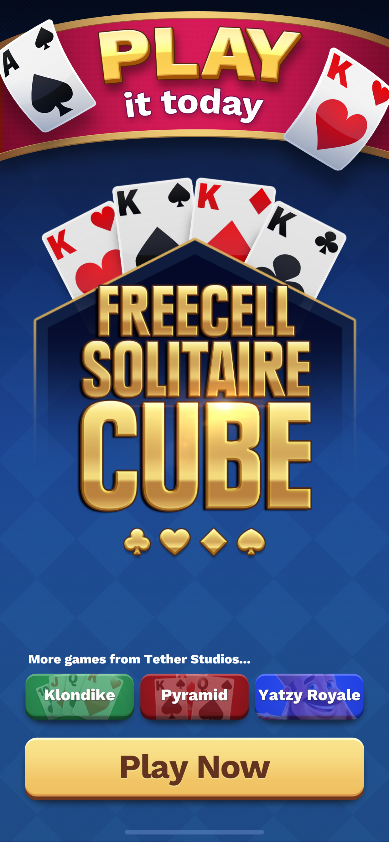Freecell Solitaire Cube