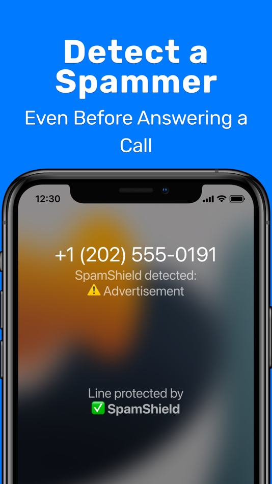 #1. Spam Shield: Scam Call Blocker (iOS) By: Maxim Novikov