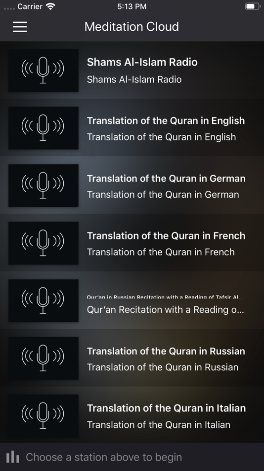 #1. Meditation Cloud (iOS) 由: Ahmed Ali