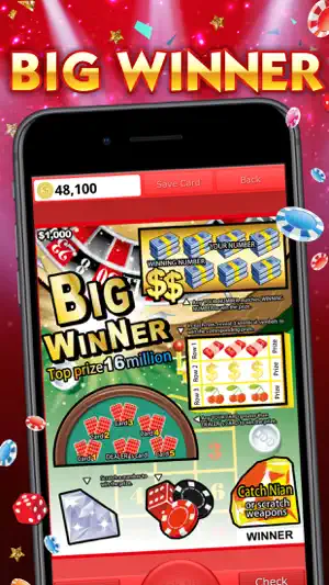 Lottery Scratch Off Mahjong screenshot 2