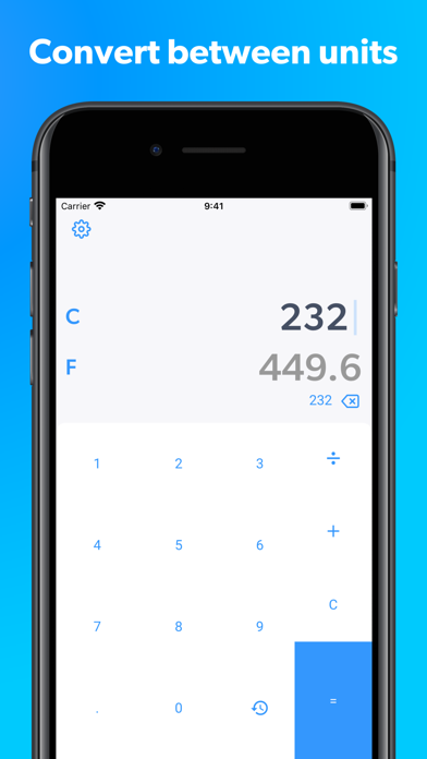 Cooking Conversions Screenshot