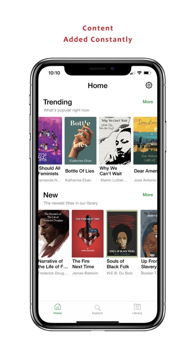 BlaklistEd - Audiobooks Screenshot
