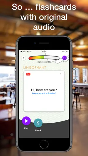 Lingophant - Learn naturally screenshot 3
