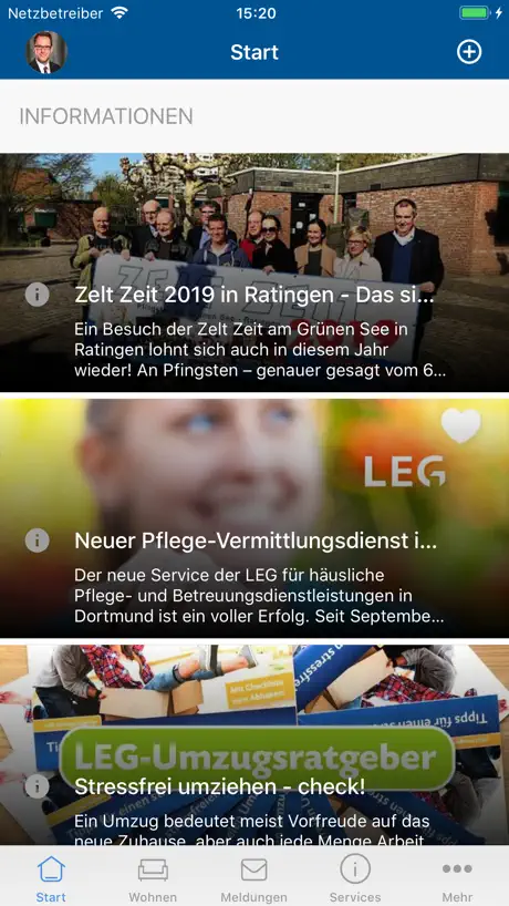 LEG Mieter App