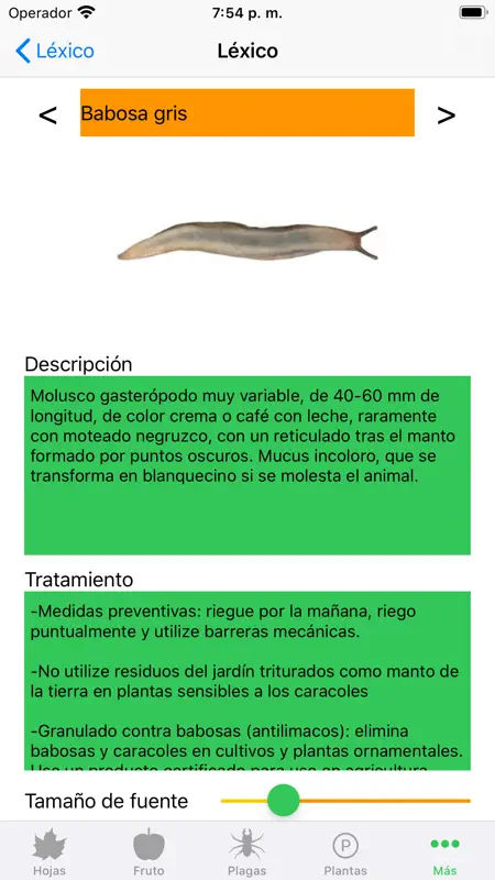 Enfermedades de las plantas screenshot 7 of 8