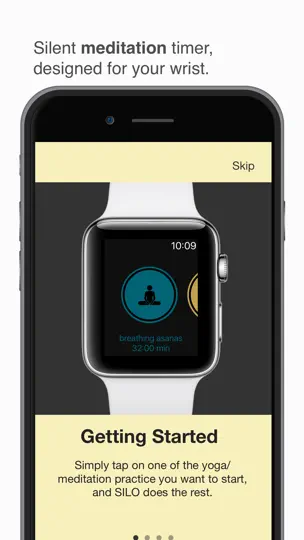 Screenshot von Silo Zen - Haptic Meditation auf dem iPhone 1