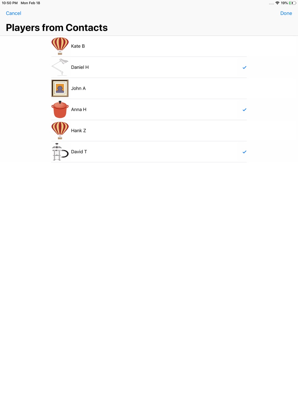 iPad screenshot