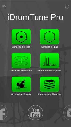 Captura de pantalla de IDrumTune Afinador De Batería en iPhone 1