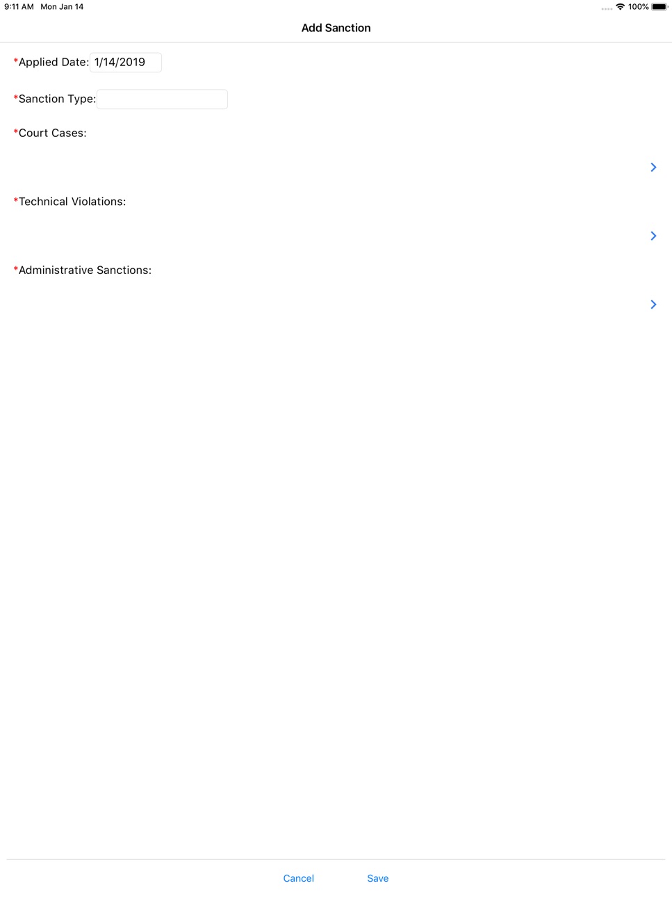 iPad screenshot