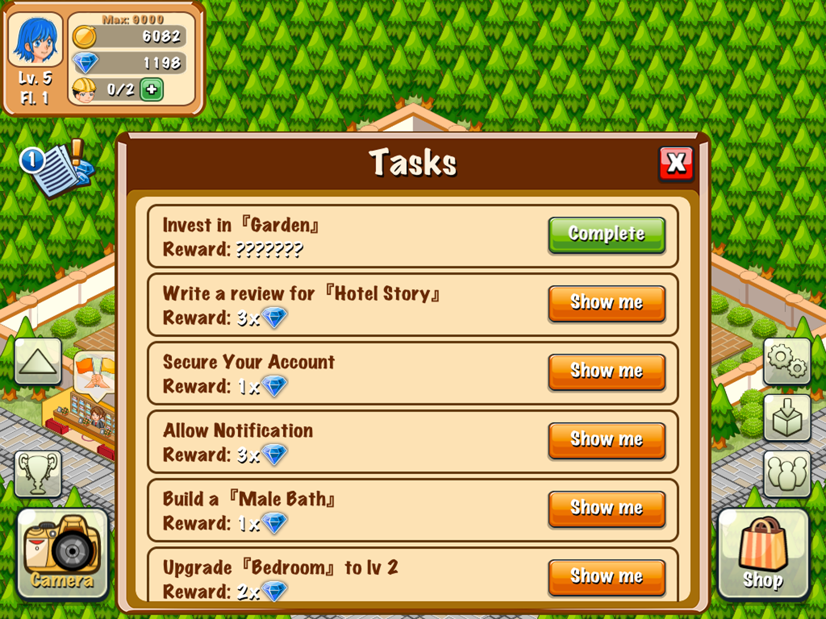 Hotel Story: Resort Simulation
