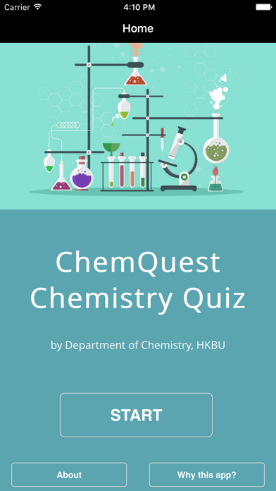 ChemQuest Chemistry Quiz Screenshot