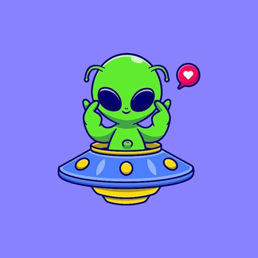 Mysterious alien graffiti