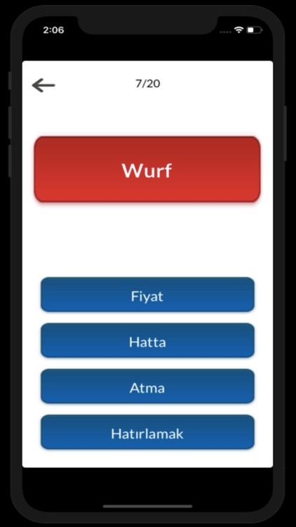 Luna Turkish German Verbs Test