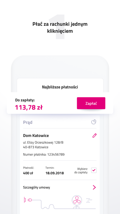 Mój TAURON iPhone screenshot 2